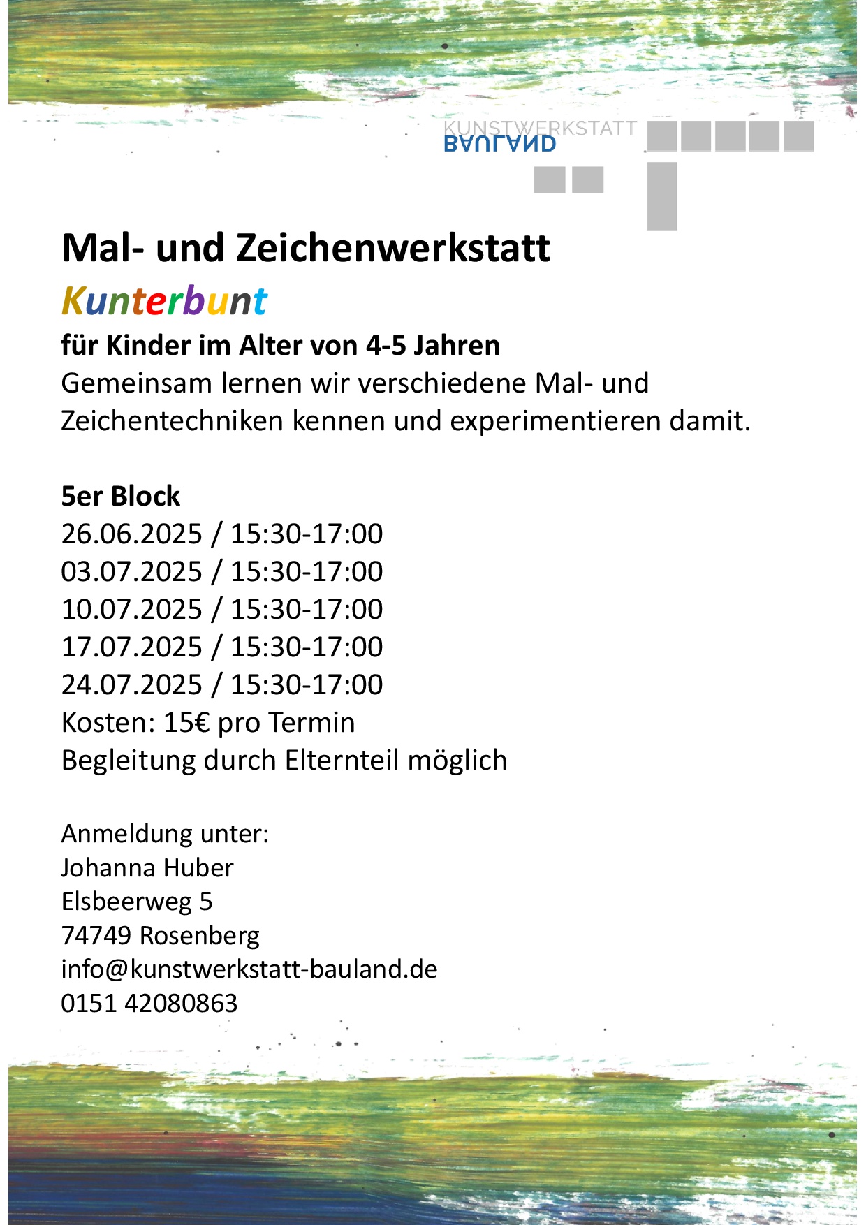 Frühlingsprogramm 2025