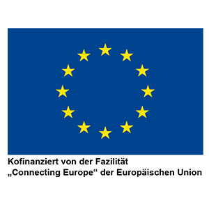 Kofinanziert von der Fazilität "Connecting Europe" der Europäischen Union